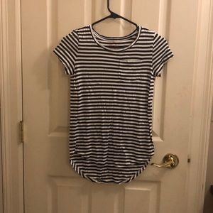 Black and white striped shirt girls Joe fresh